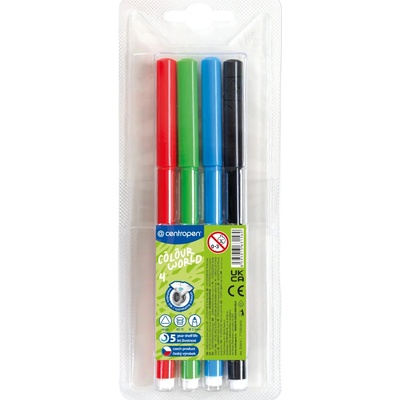 Centropen Colour World 7550 4 ks