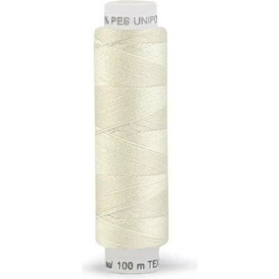 Polyesterové nitě Unipoly návin 100 m 710 ecru