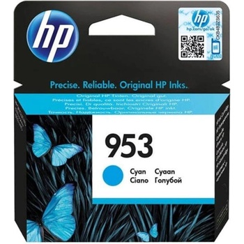 HP Оригинален патрон HP No. 953, F6U12AE, 700 страници/5%, Cyan (3015100014)