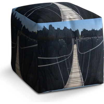 Sablio Taburet Cube Visutý most: 40x40x40 cm