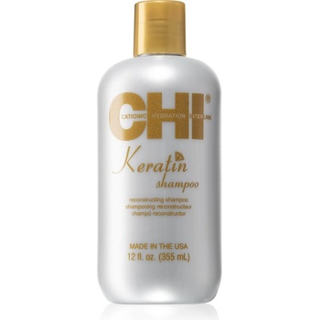 CHI Keratin шампоан с кератин за суха и непокорна коса 355ml