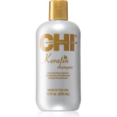 CHI Keratin шампоан с кератин за суха и непокорна коса 355ml