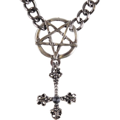 FALON Яка ПЕНТАГРАМА, КРЪСТ - psy445