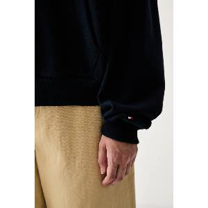 Tommy Hilfiger суичър с цип и качулка дамски от памук (WW0WW50938)