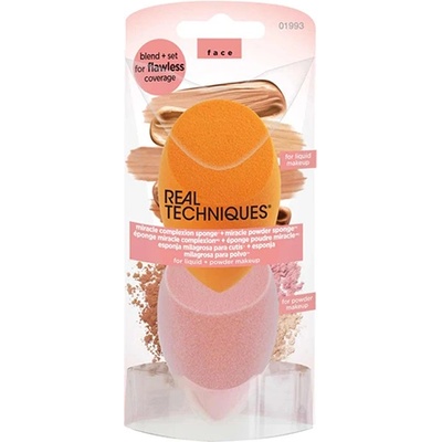 Real Techniques Miracle Complexion Sponge Set комплект гъбички за жени 1 бр