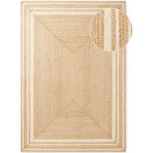 Hanse Home Кремав/в естествен цвят двустранен/ръчно изработен ютен килим 160x230 cm Jutta - Hanse Home (106301-160x230)