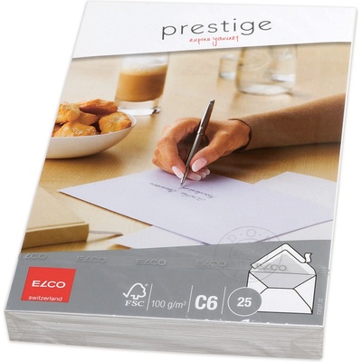 Пощенски плик с воден знак, C6, 114 х 162 mm, 100 g, тр (1560120021)