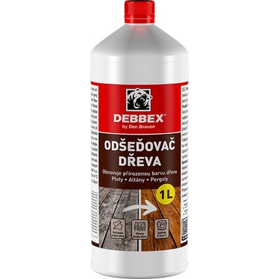 DEN BRAVEN Odšeďovač dřeva transparentní 1l
