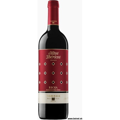 Torres Altos Ibericos Crianza suché červené 2020 14% 0,75 l (čistá fľaša)