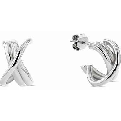 Tommy Hilfiger Nádherné oceľové kruhy Nautical Knot 2780992