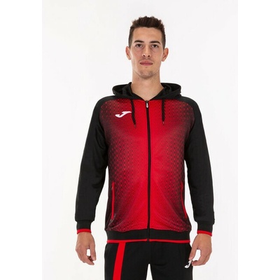 Joma Jacket Hooded Supernova čierna červená