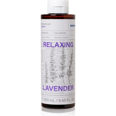 Korres Relaxing Lavender relaxační sprchový gel 250 ml