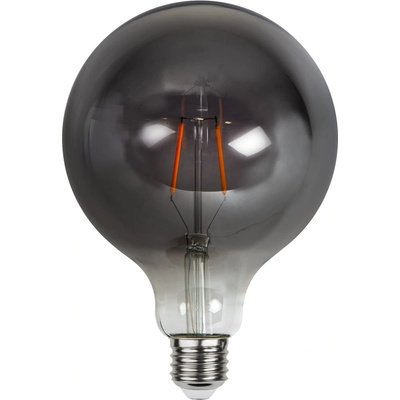 Star Trading Топла LED крушка с нажежаема жичка E27, 2 W Plain Smoke - Star Trading (355-83)