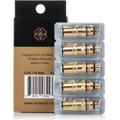 Dotmod DotAIO Coils 0.7 ohm 5 ks