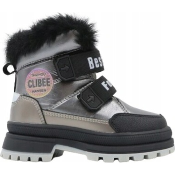 Zimní zateplené sněhule dětské kozačky H-315