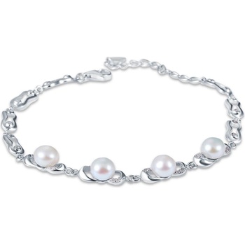 Silenti Jewelry Сребърна гривна "Сияние
