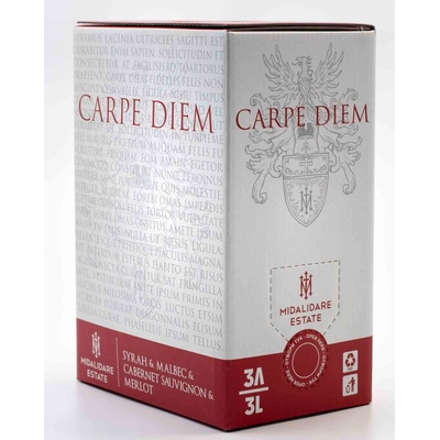 Midalidare Estate Carpe Diem Red Bag in Box červená 2024 14% 3 l (karton)