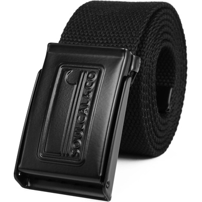 SoulCal Колан SoulCal Webbing Woven Belt - Black