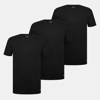 Ralph Lauren Тениска Polo Ralph Lauren 3-pack T-shirts - Blk/Blk/Blk