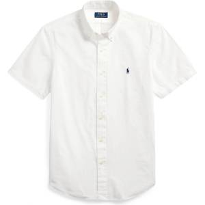 Ralph Lauren Seersucker Shirt - White - sportihobi - 445,91 лв