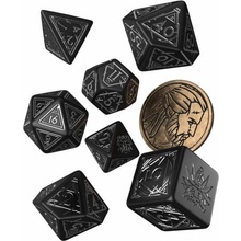 Q-Workshop Set kociek Zaklínač The Witcher Dice Set Geralt Silver Sword