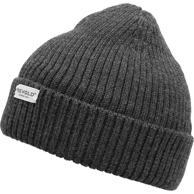 Devold čepice Skolma beanie šedá