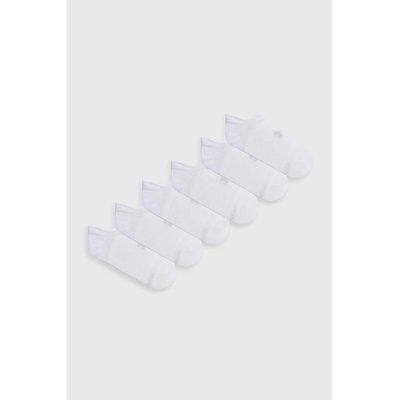 Under Armour UA Essential No Show 6pk-WHT 1382611-100 Biela