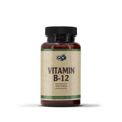 Pure Nutrition - VITAMIN B-12 CYANOCOBALAMIN 500 mcg - 100 Tablets