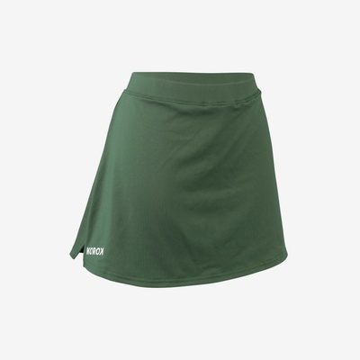 Korok dámska sukňa na pozemný hokej FH500 zelená