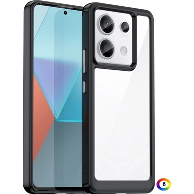 Xiaomi Redmi Note 13 Pro Силиконов Калъф Transparent TPU и Протектор