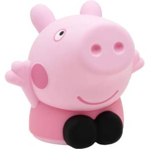 Paladone Силиконова светлина, Peppa Pig, Лицензирана, 15 см, Батерия, USB, Силикон, Нощна светлина (PP13695PP)