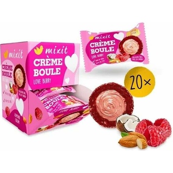 Mixit Crème boule Love Berry Lyofilizované ovoce a mandlový krém 30 g