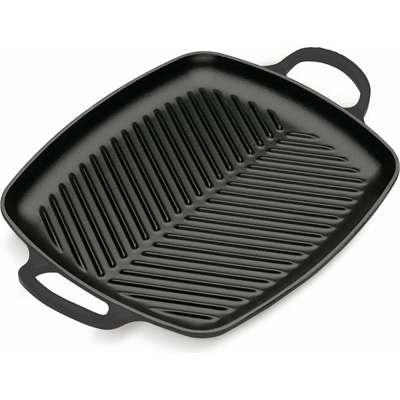 Le Creuset grilovacia panvica obdĺžníková čierna 39 x 27 cm