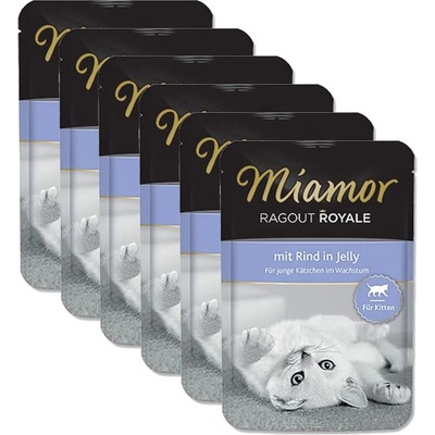 Miamor Ragout Kitten говеждо консервирано месо 22 x 100 г