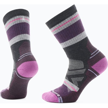 Smartwool Дамски чорапи за трекинг Smartwool Hike Full Cushion Saturnsphere Crew charcoal