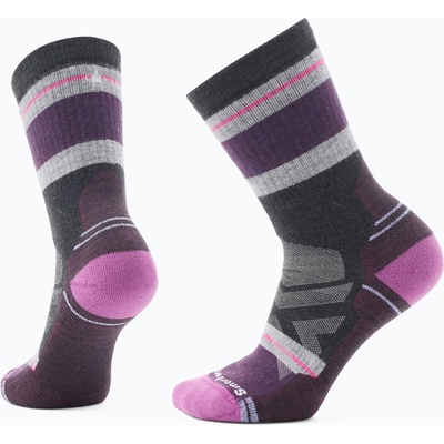 Smartwool Дамски чорапи за трекинг Smartwool Hike Full Cushion Saturnsphere Crew charcoal