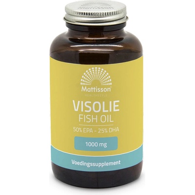 Mattisson Healthstyle Рибено масло 1000 mg (EPA 455 mg/ DHA 230 mg) 60 капсули | Mattisson Healthstyle (MT2372)