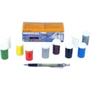 Příslušenství k RC modelům Teddies Unikolky modelářské barvy sada 9 barev + matný lak zdarma v krabičce