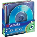 Médiá na napaľovanie Verbatim CD-RW 700MB 12x, 5ks