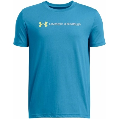 Under Armour UA B Logo Wordmark SS modrá