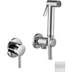 PAFFONI Bidet Kit - Скрита смесителна батерия за биде, с душ и корпус, матово бяла KITDUP110BO (KITDUP110BO)