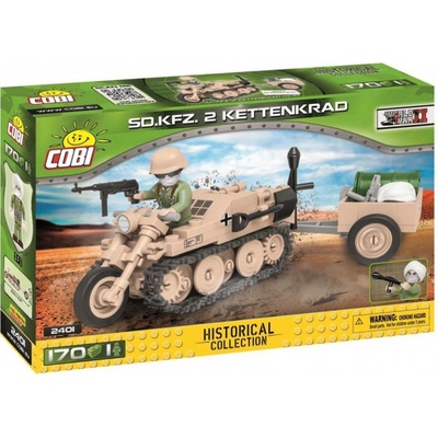 Cobi 2401 World War II Polopásové vozidlo Sd.Kfz. 2 Kettenkrad HK 101