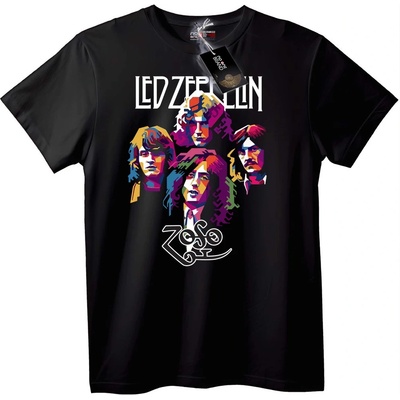 NOONEBRAND Тениска Led Zeppelin Zoso - 2XL, White