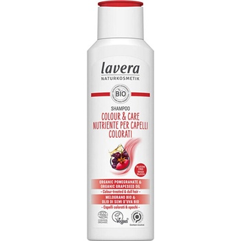 Lavera Šampon pro barvené a matné vlasy Colour & Care Shampoo 250 ml