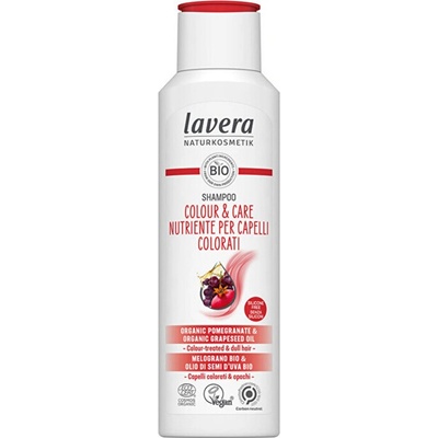 Lavera Šampon pro barvené a matné vlasy Colour & Care Shampoo 250 ml