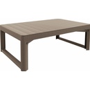 KETER Lyon rattan Stôl záhradný 116 x 72 cm cappuccino