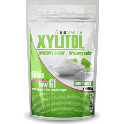 Xylitol brezový cukor Natural 1000 g