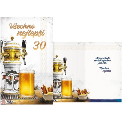 Blahopřání 30 - Pivo