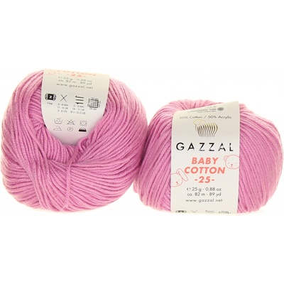 Gazzal Baby Cotton 25 3422 šeříková