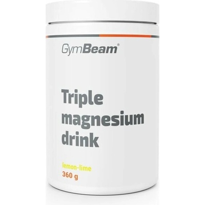 GymBeam Triple magnézium drink 360 g citrón limetka